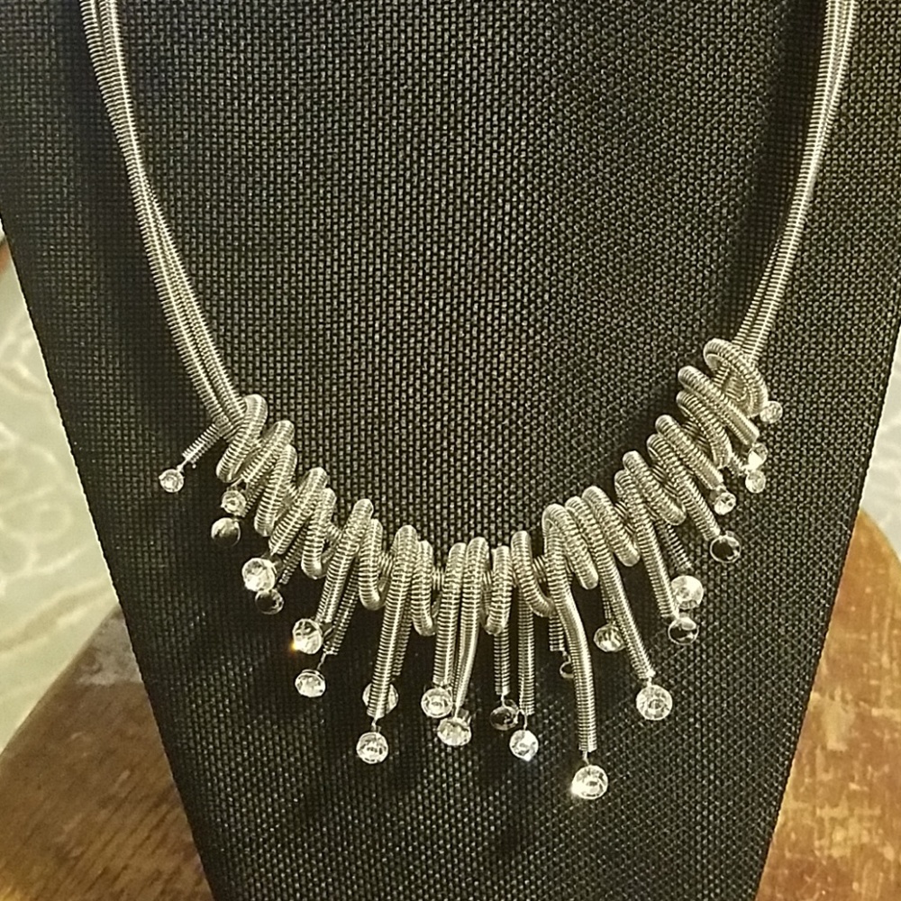 Unwind Silver Necklace